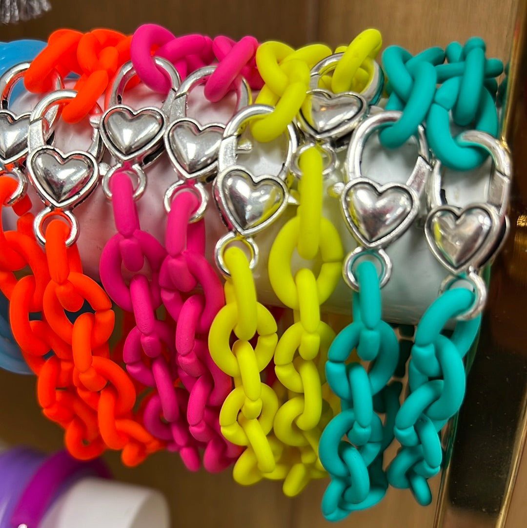 Bracelet mate chain Neon