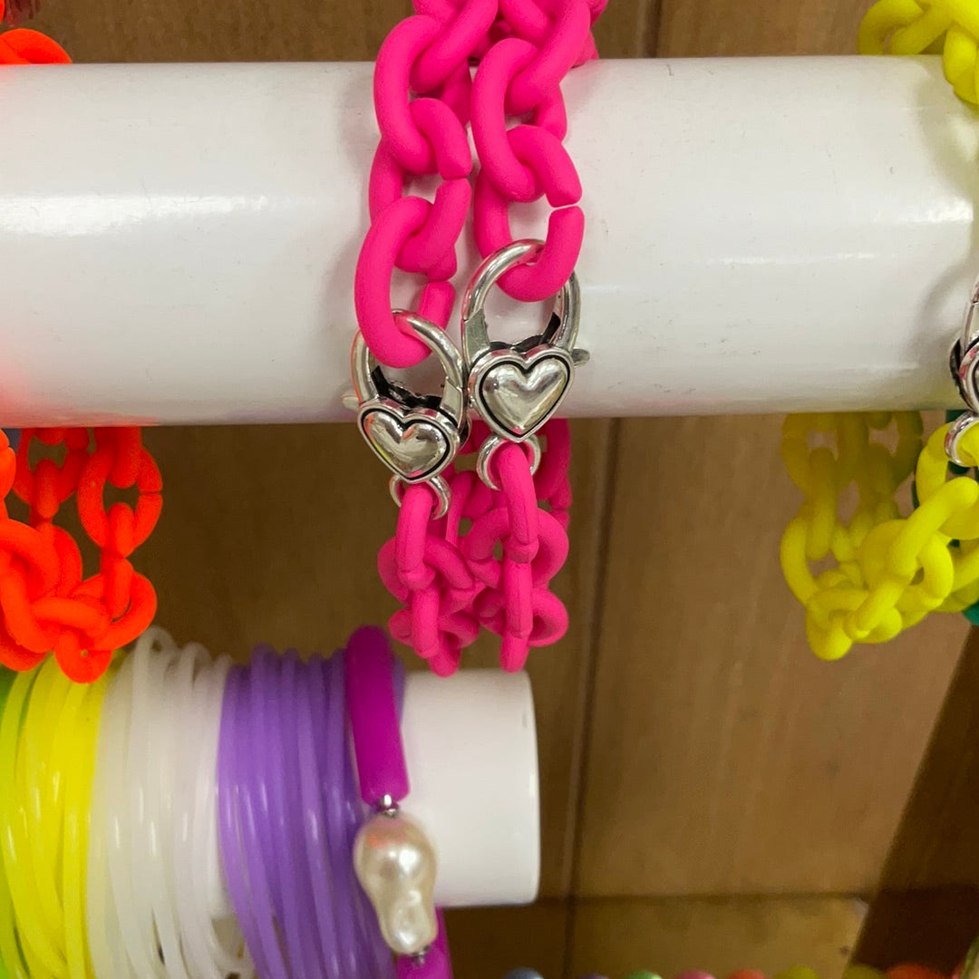 Bracelet mate chain Neon