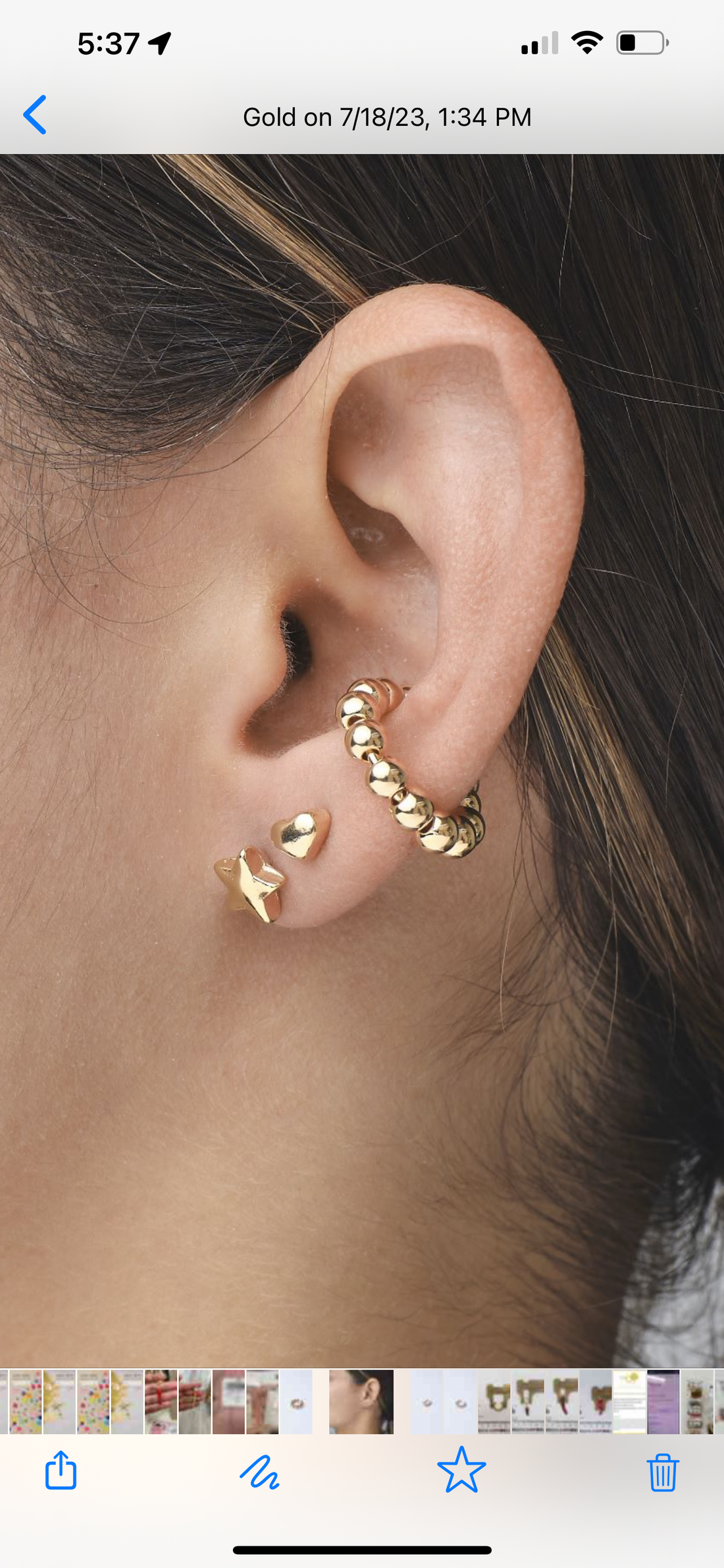 Ear Cuff balines