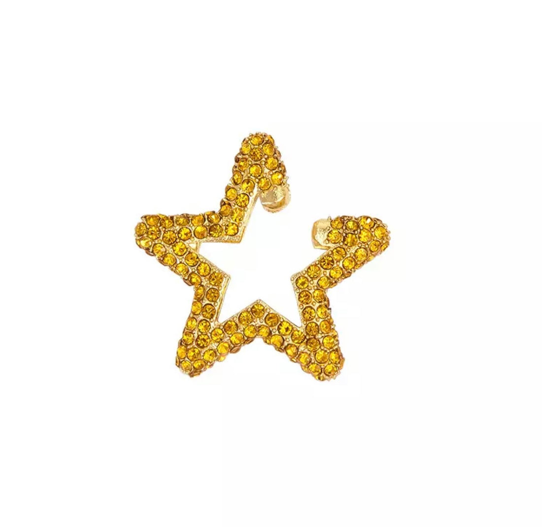 Ear cuff bling star