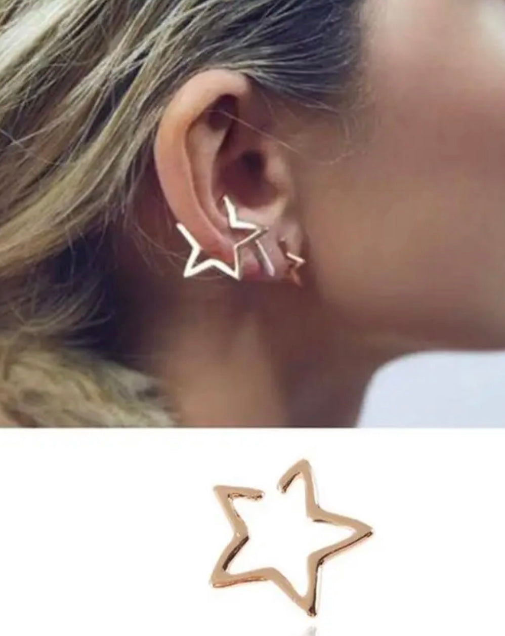 Ear cuff star