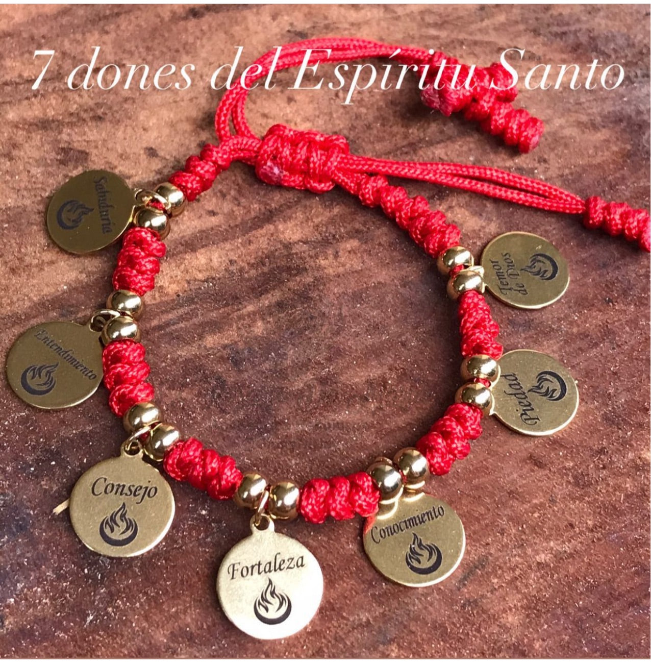 Bracelet 7 dones del Espíritu Santo