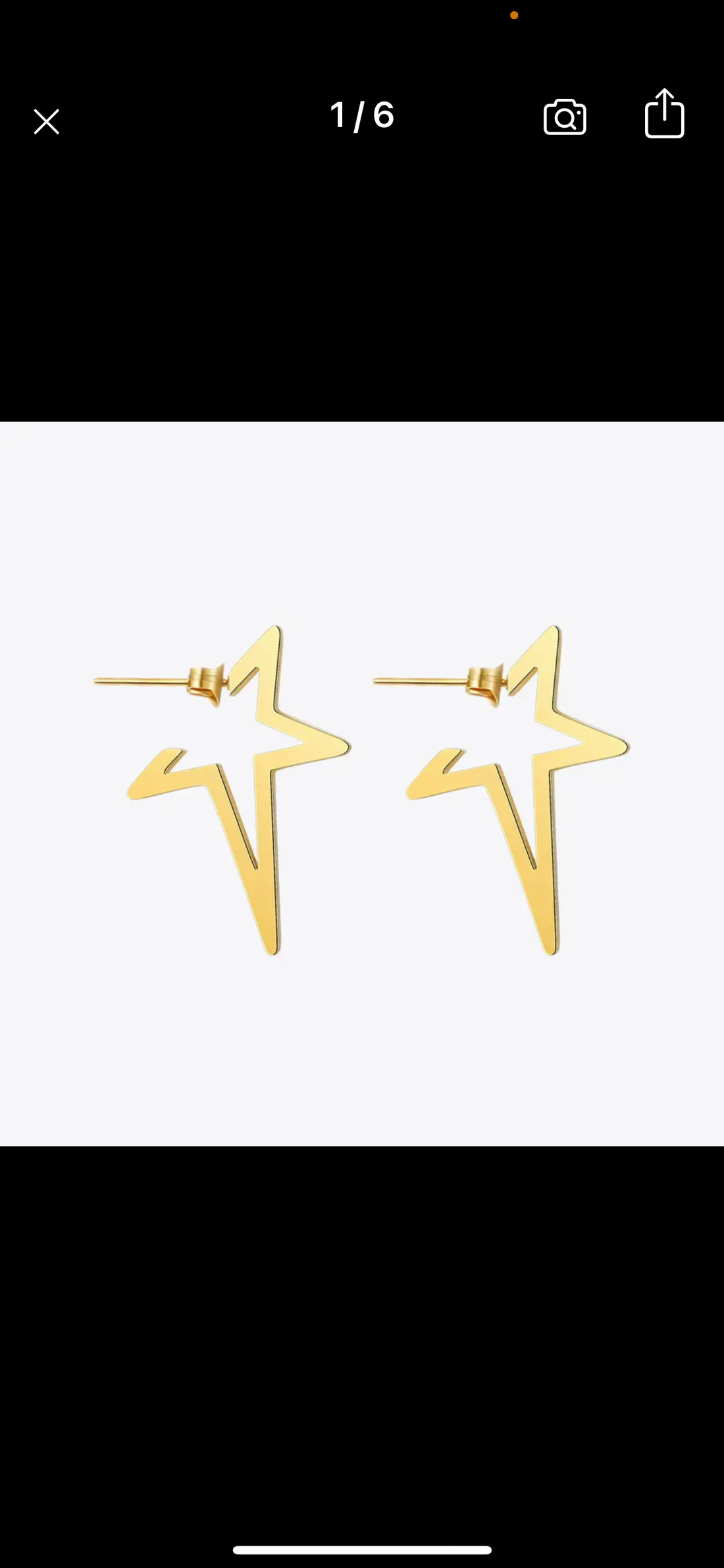 Stars mini earrings