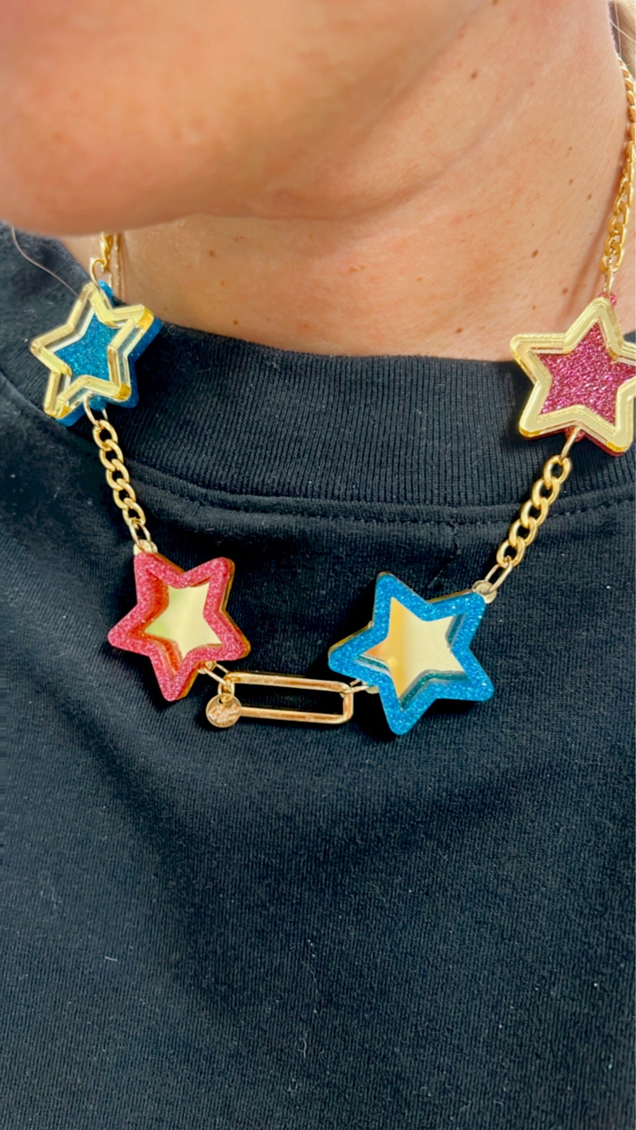 Necklace Star Mirrow