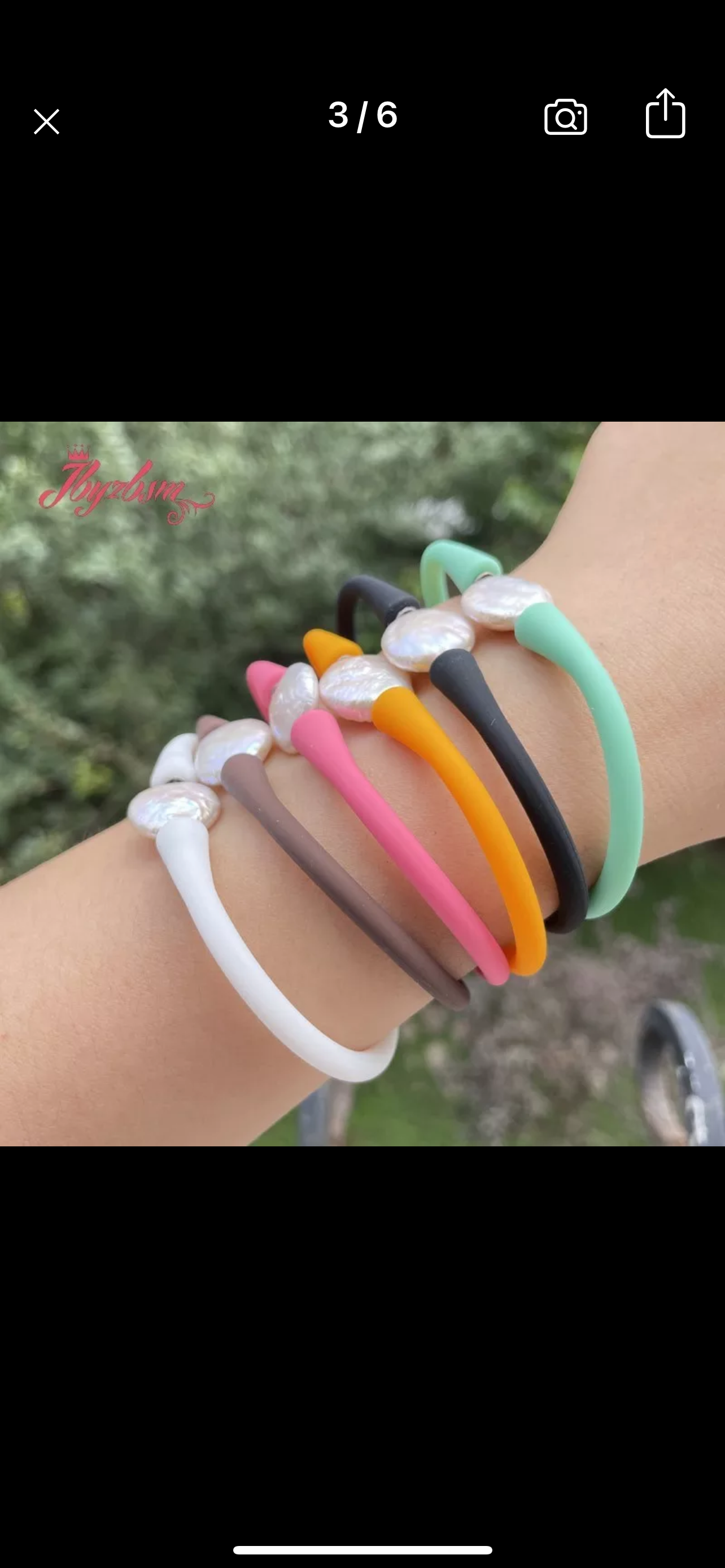 Bracelet Gummy Pearl