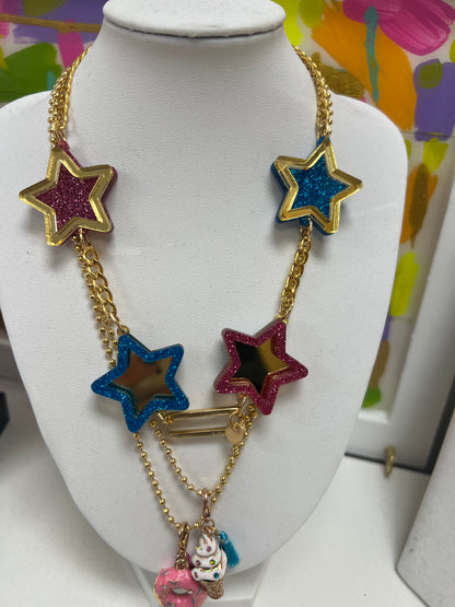 Necklace Star Mirrow